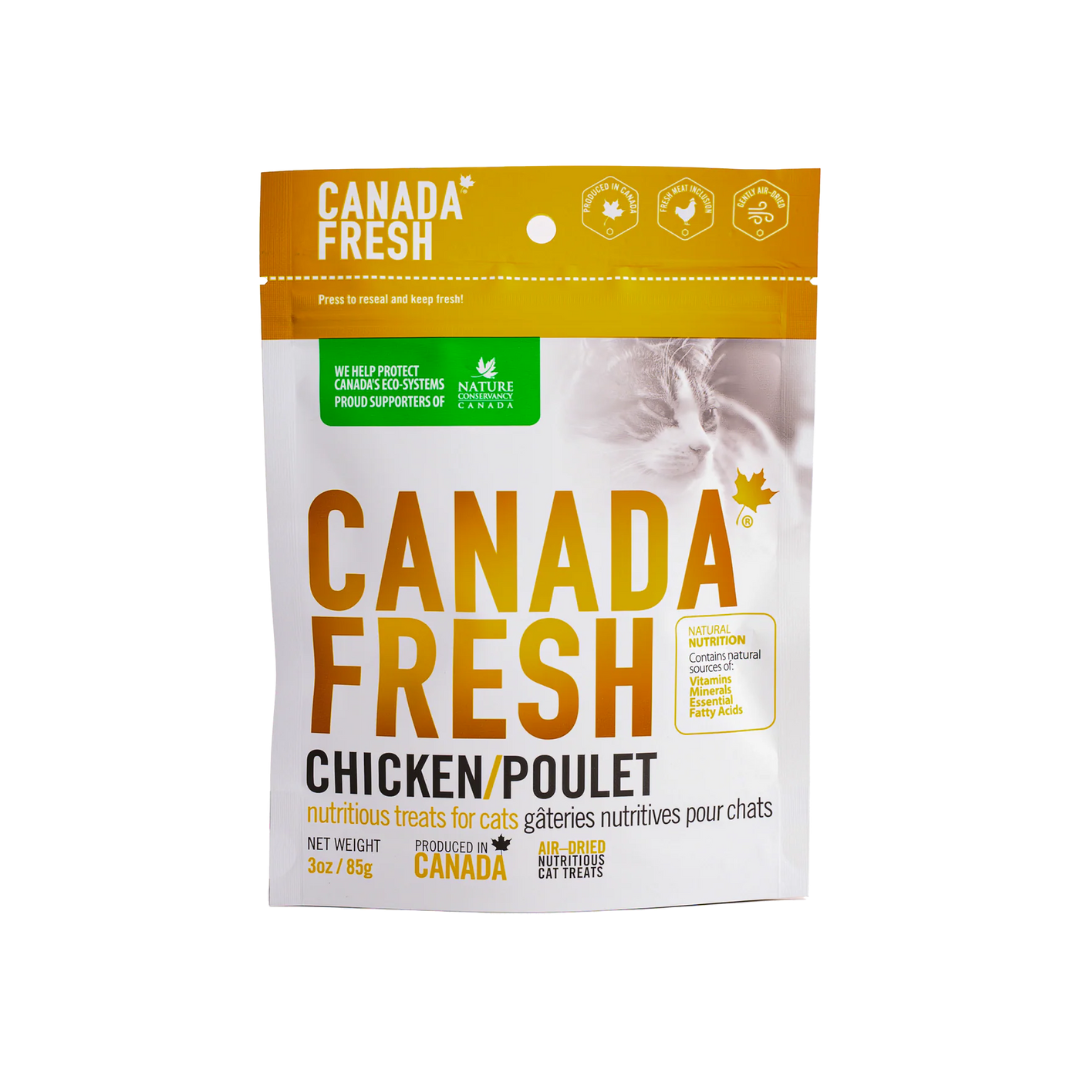 PetKind Air-Dried Cat Treats - Canada Fresh Chicken