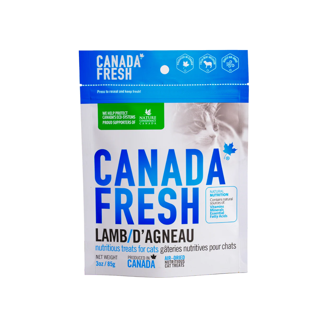 PetKind Air-Dried Cat Treats - Canada Fresh Lamb