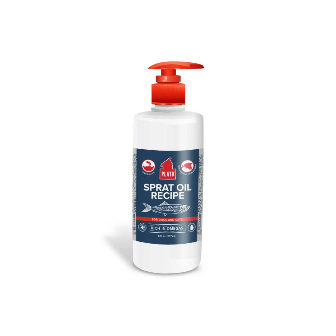 Plato Air Dried Dog Food Toppers - Baltic Sprat Oil