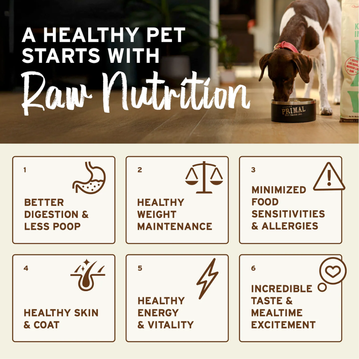 Primal Freeze-Dried Dog Food - Nuggets Chicken Recipe