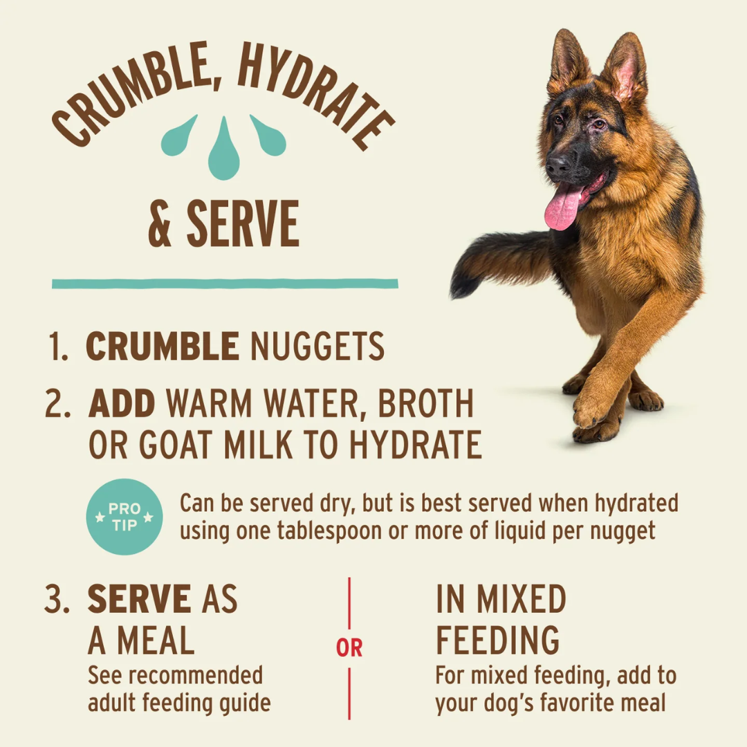 Primal Freeze-Dried Dog Food - Nuggets Venison Recipe