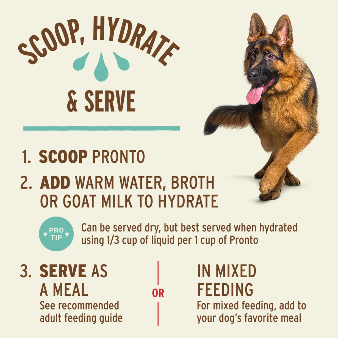 Primal Freeze-Dried Dog Food - Raw Scoopable Pronto Beef Recipe