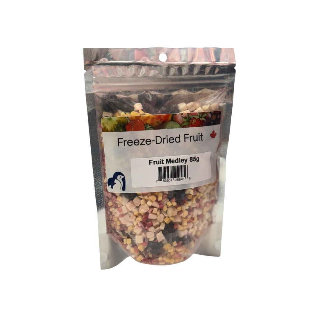 Private Label Freeze-Dried Dog and Cat Treats - 100% Canadian Fruit Medley