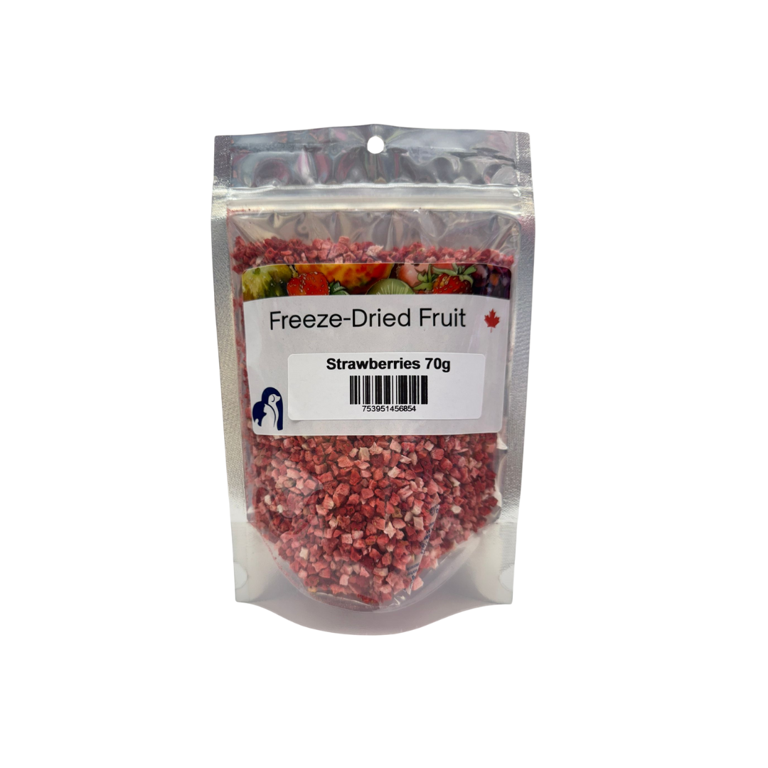 Private Label Freeze-Dried Dog and Cat Treats - 100% Canadian Strawberries
