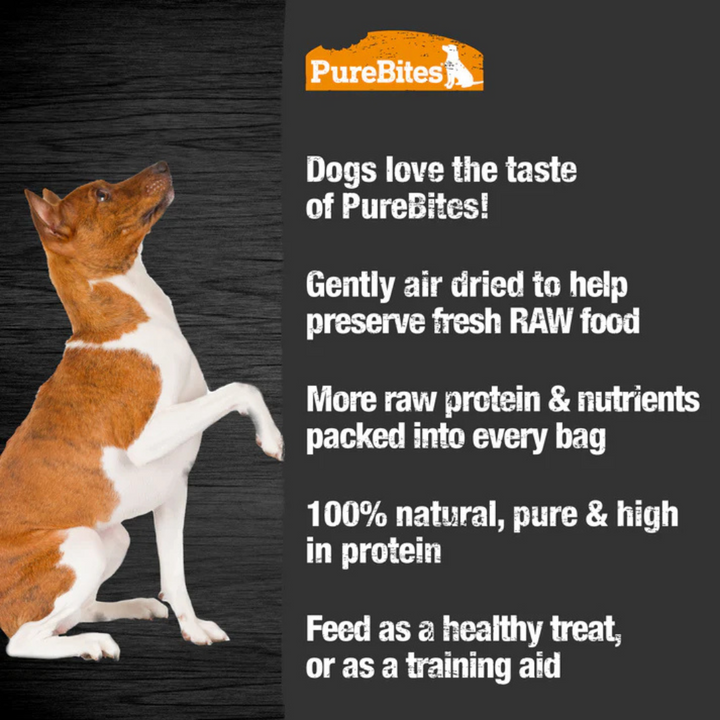 PureBites Air-Dried Dog Treats - Duck Jerky