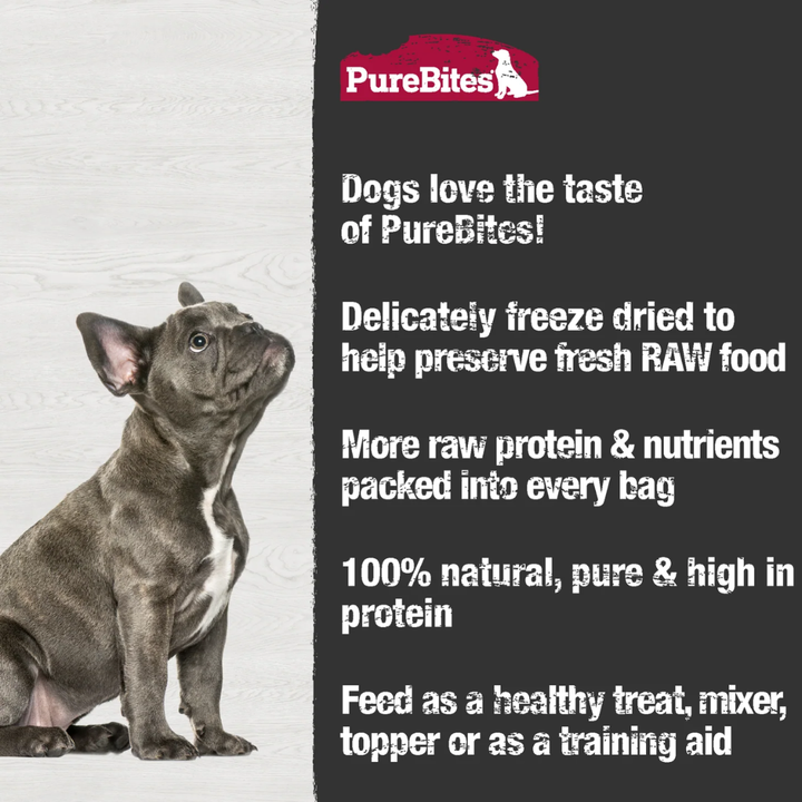 PureBites Freeze-Dried Dog Treats - Chicken Heart