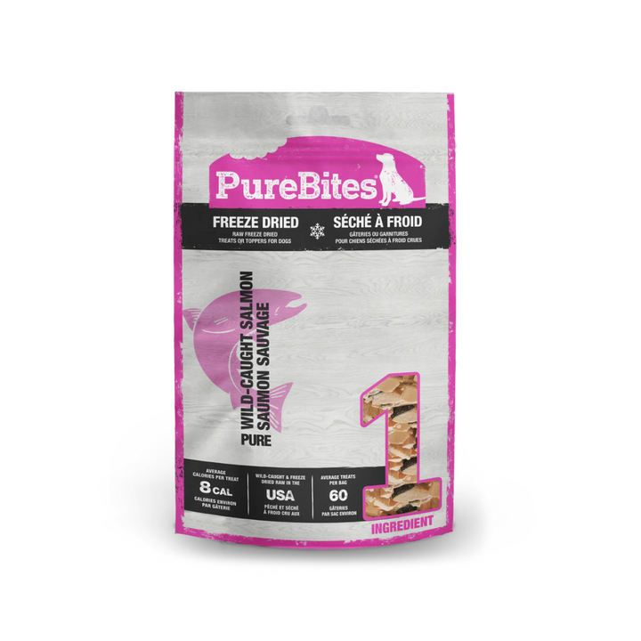 PureBites Freeze-Dried Dog Treats - Salmon
