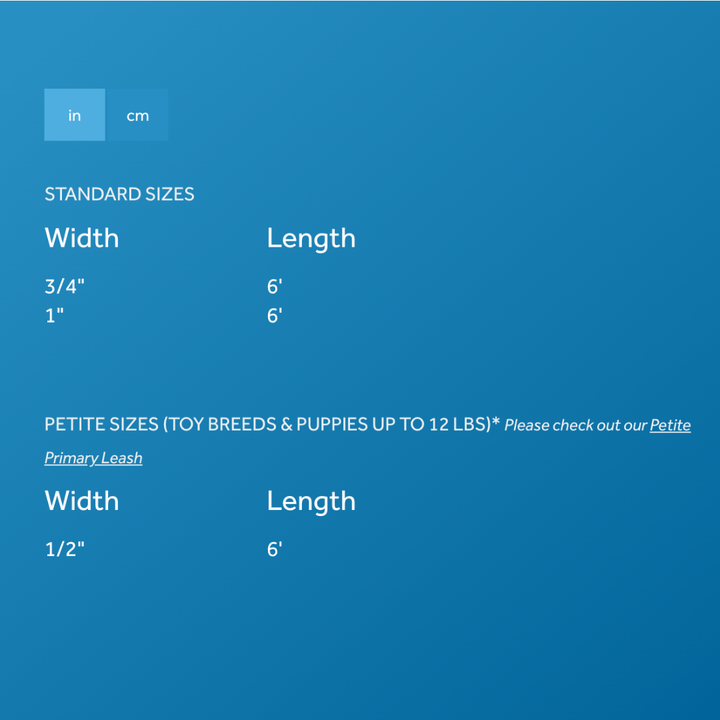 RC Pets Dog Leashes - Primary Leash