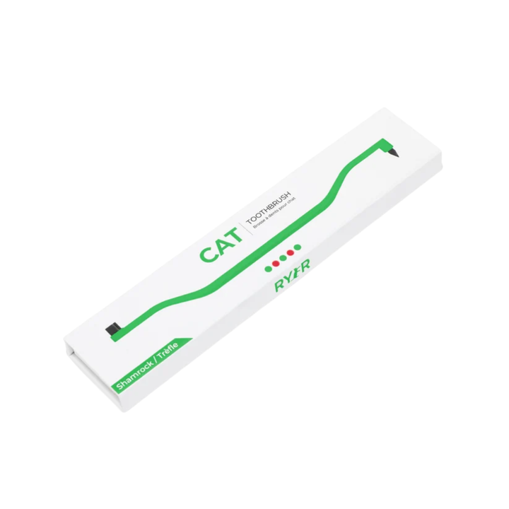 RYERCAT Cat Oral Care - Dual Sided Toothbrush
