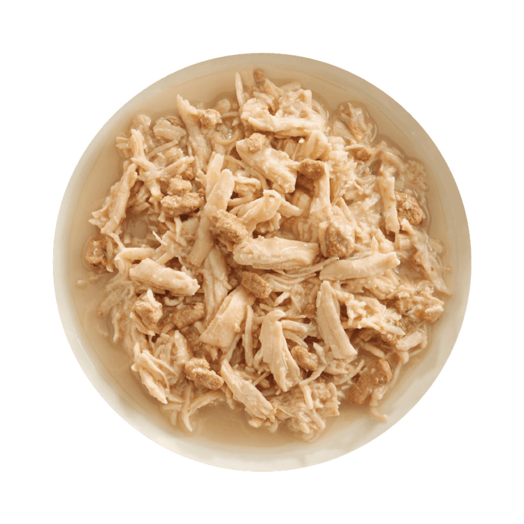 Rawz Wet Cat Food - Shredded Chicken & Chicken Liver Canned
