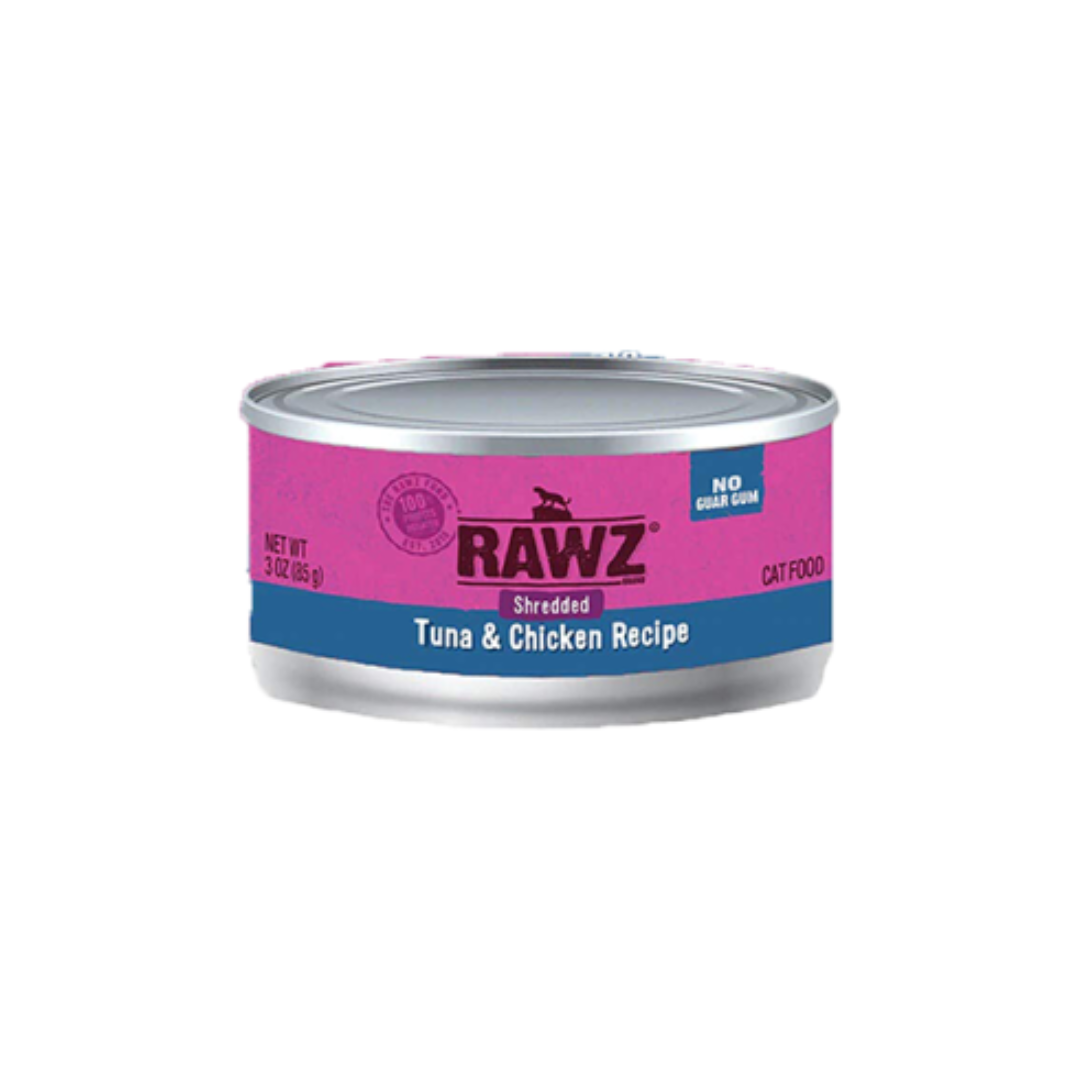 Rawz Wet Cat Food - Shredded Tuna & Chicken Canned