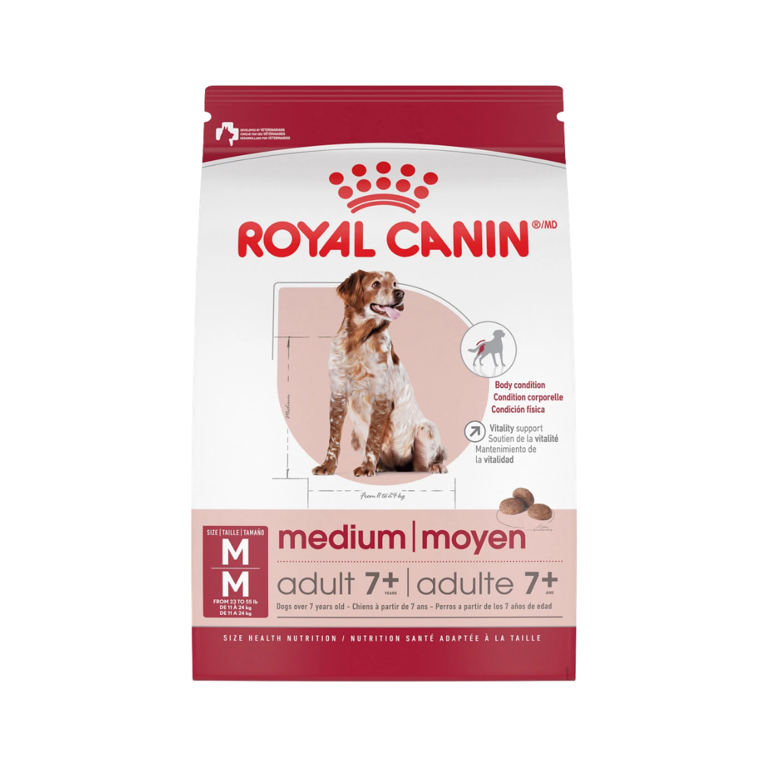Royal Canin Dry Dog Food - Medium 7 Plus Adult