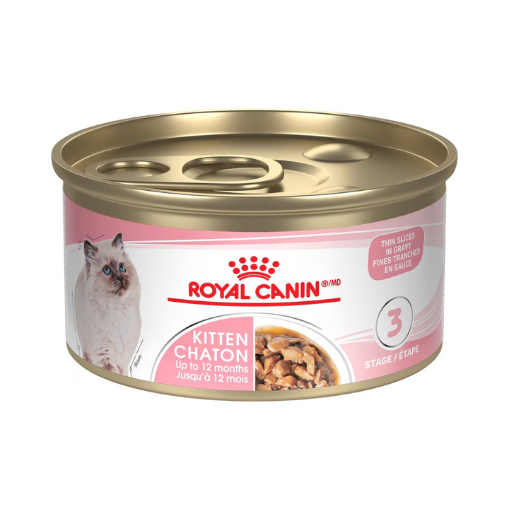 Royal Canin Wet Cat Food - Health Nutrition Kitten Thin Slices in Gravy Canned
