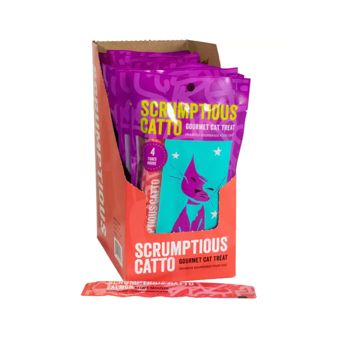 Scrumptious Catto Cat Treats - Salmon Recipe Mousse