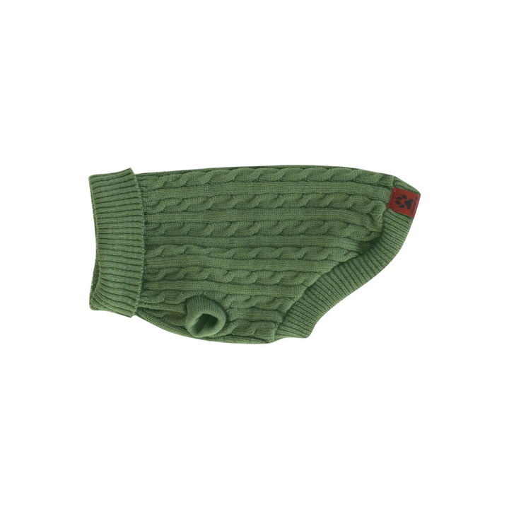 Shedrow K9 Dog Apparel - Brentwood Cable Knit Dog Sweater