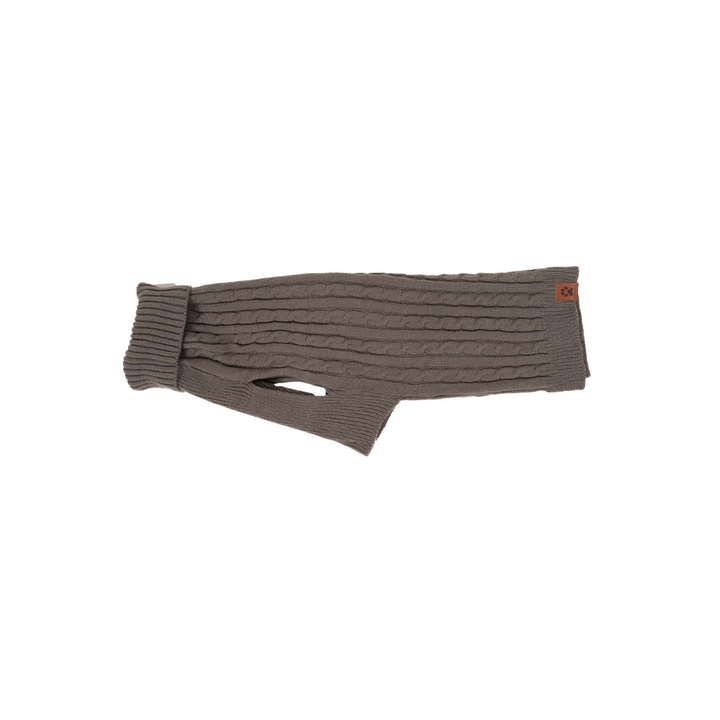 Shedrow K9 Dog Apparel - Brentwood Cable Knit Dog Sweater Plus
