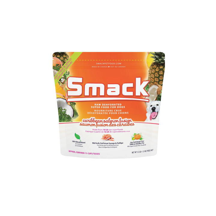 Smack Dehydrated Dog Food - Caribbean-Salmon Fusion