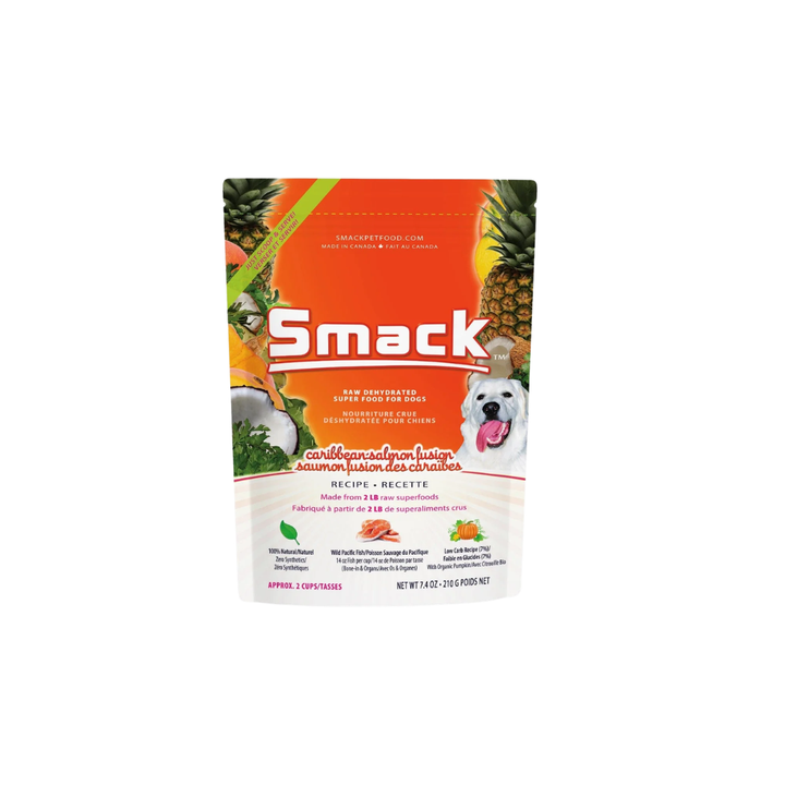 Smack Dehydrated Dog Food - Caribbean-Salmon Fusion