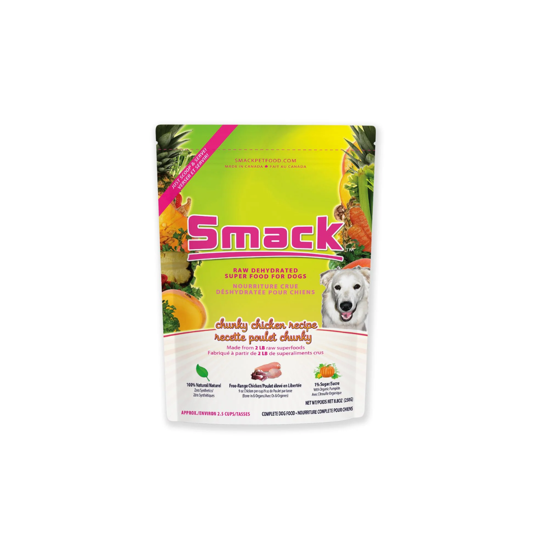 Smack Dehydrated Dog Food - Chunky Chicken