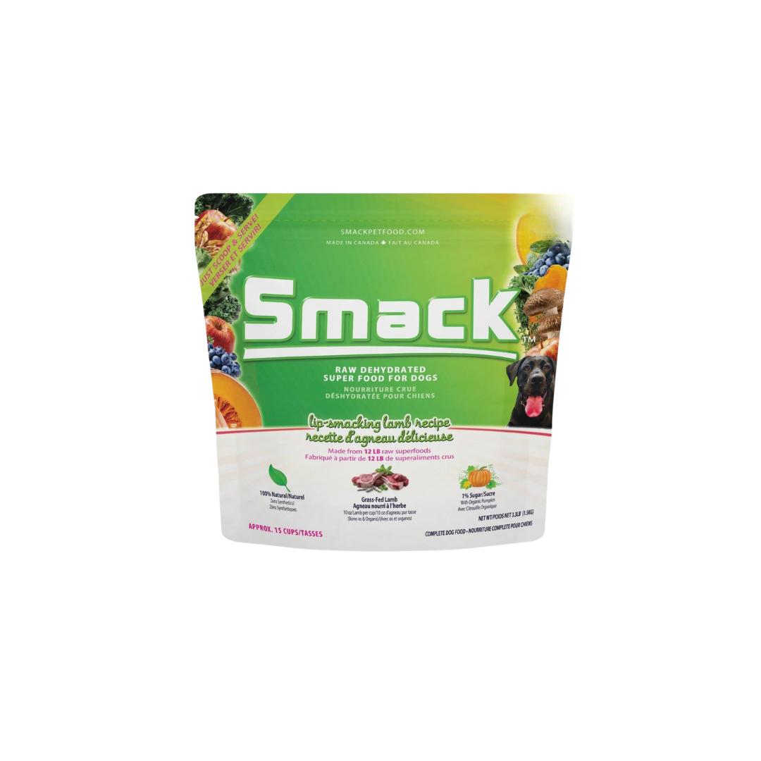 Smack Dehydrated Dog Food - Lip Smacking Lamb