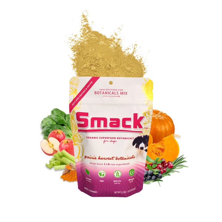 Smack Dehydrated Dog Food - Prairie Harvest Botanicals Mix