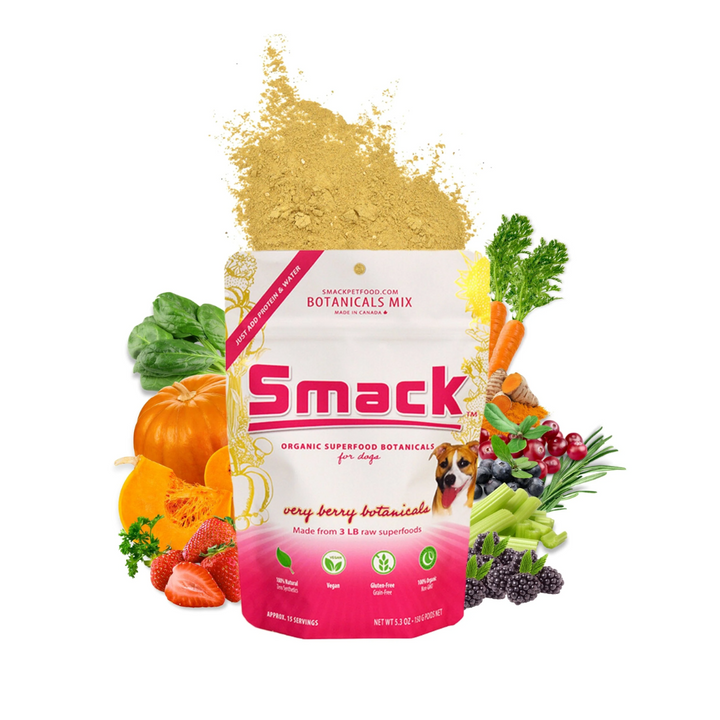 Smack Dehydrated Dog Food - Verry Berry Botanicals Mix