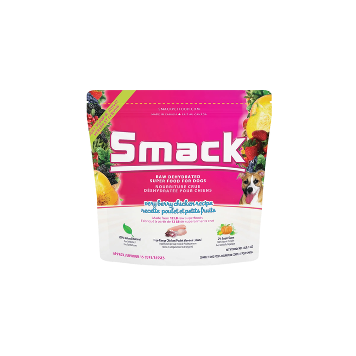 Smack Dehydrated Dog Food - Very Berry Chicken