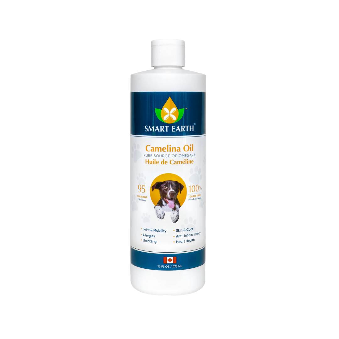 Smart Earth Dog Supplements - Camelina Oil Omega-3
