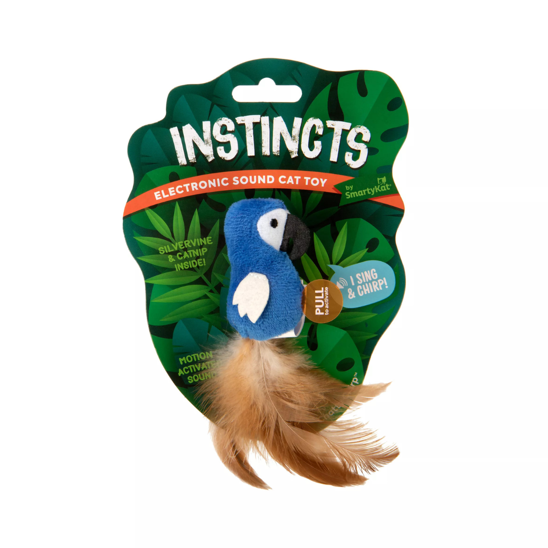 SmartyKat Cat Toy - Instincts Catnip Chatty Chirp