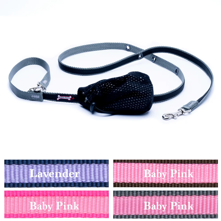 Smoochy Pooch Leashes - 2tone Hands Free Leash