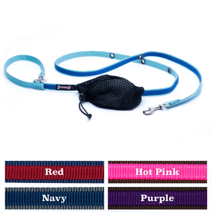 Smoochy Pooch Leashes - 2tone Hands Free Leash