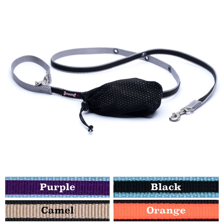 Smoochy Pooch Leashes - 2tone Hands Free Leash