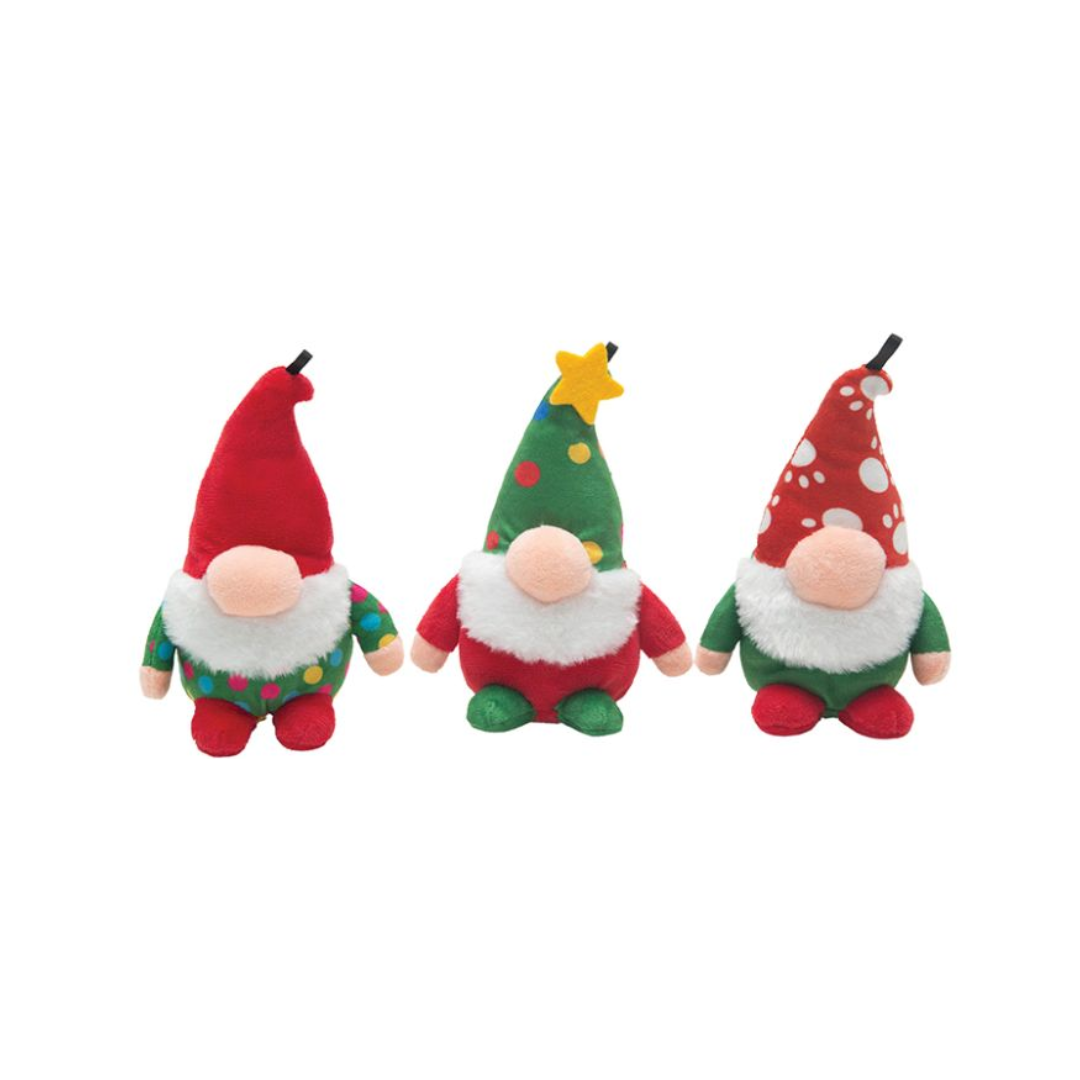 Snugarooz Dog Toys - Holiday Baby Gnomies Assorted