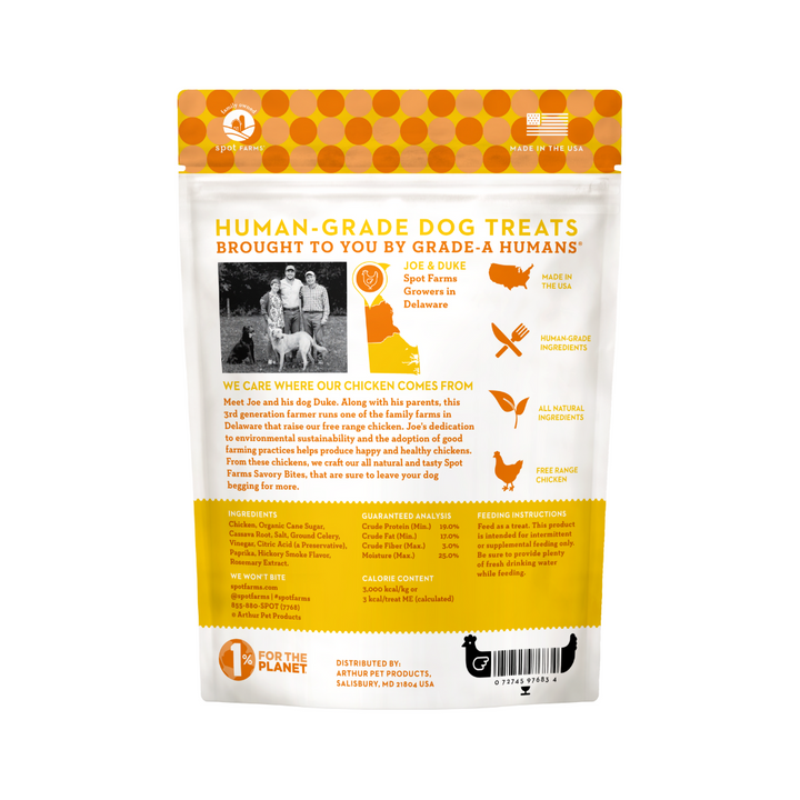Spot Farms Dog Treats - Basics Natural Chicken Bites