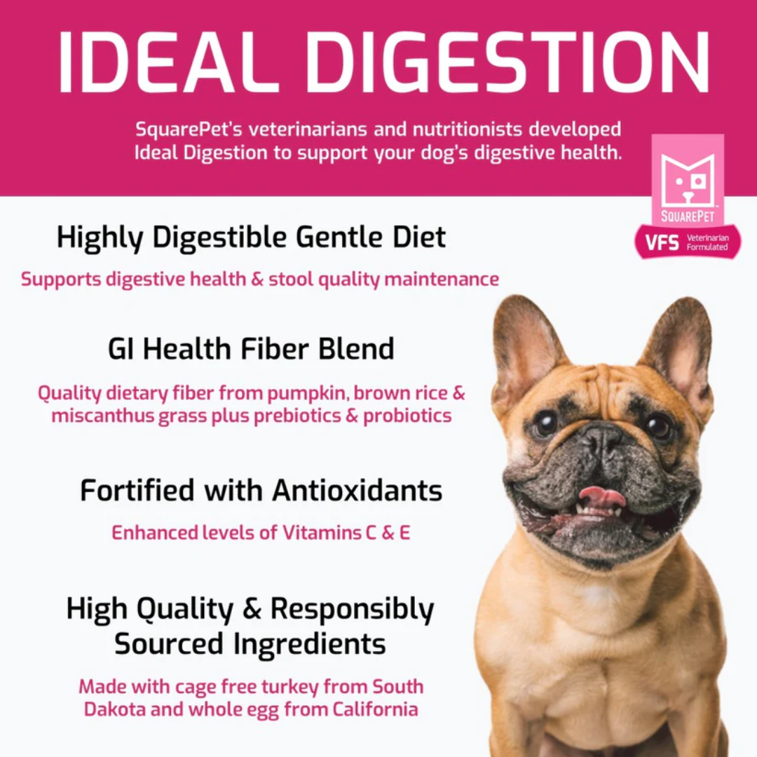 SquarePet Dry Dog Food - VFS Ideal Digestion