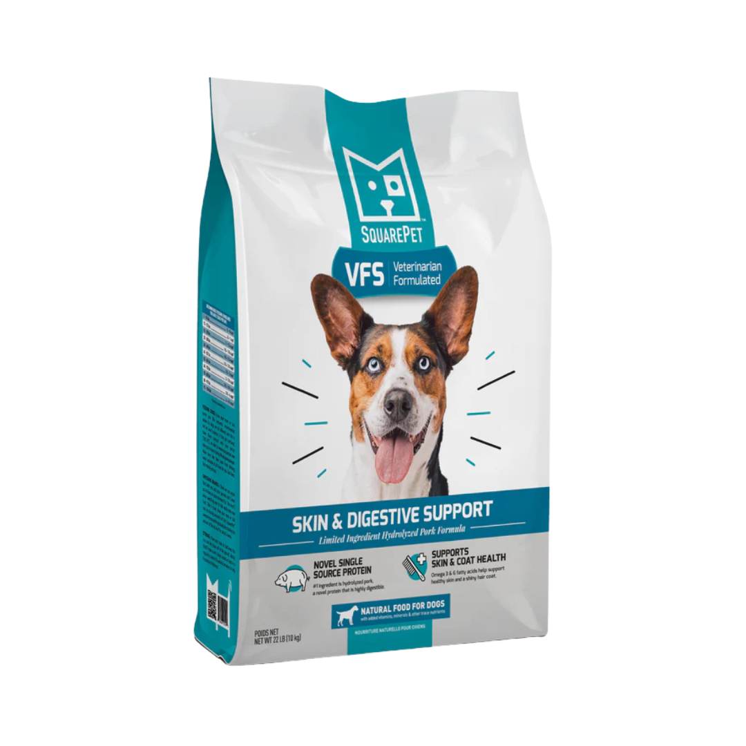 SquarePet Dry Dog Food - VFS Skin & Digestive Support