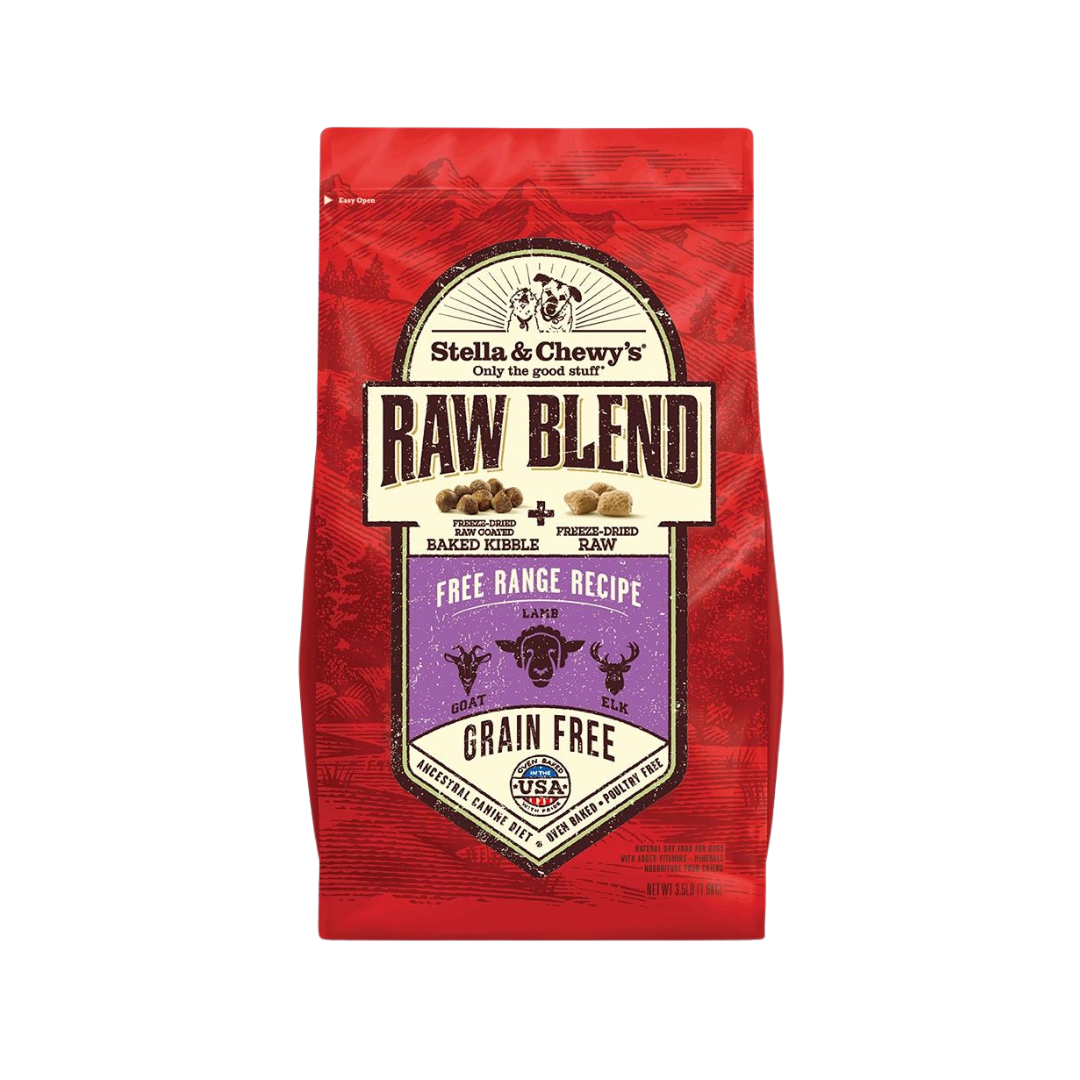 Stella & Chewy's Freeze-Dried Raw Blend Dog Food - Free Range Kibble