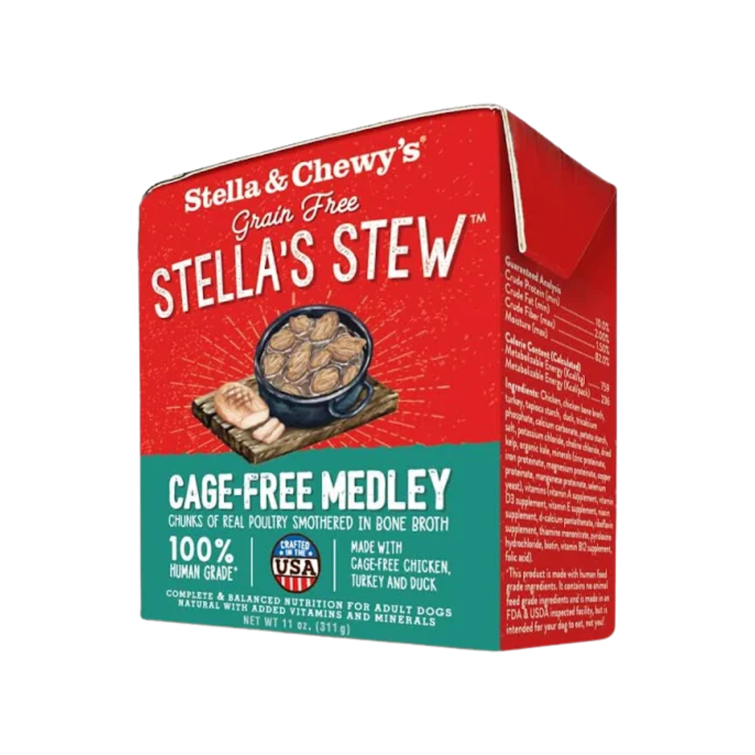 Stella & Chewy's Wet Dog Food - Cage-Free Medley Stew