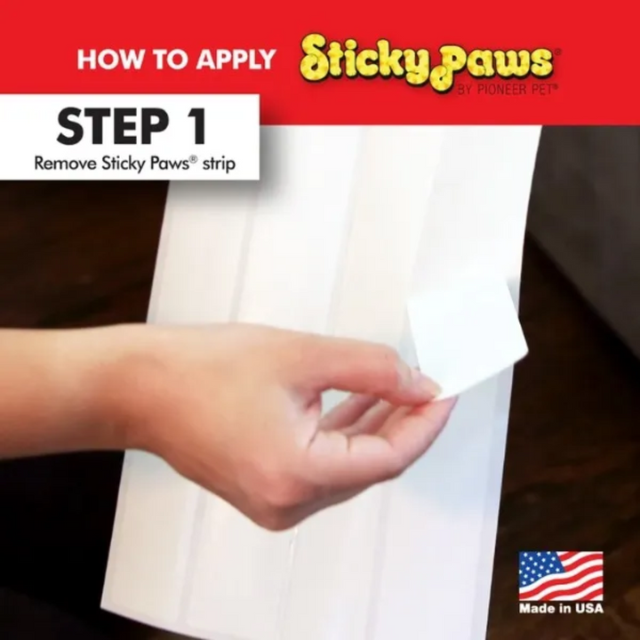 Sticky Paws Cat Furniture Accessories - Anti-Cat Scratch Furniture Strips