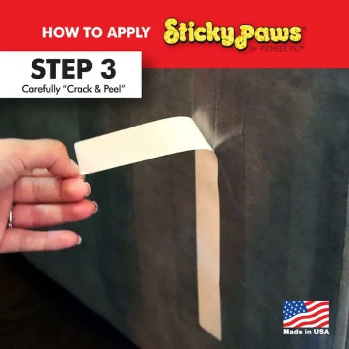 Sticky Paws Cat Furniture Accessories - Anti-Cat Scratch Furniture Strips