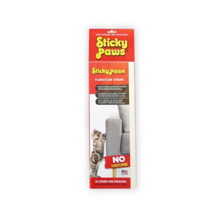 Sticky Paws Cat Furniture Accessories - Anti-Cat Scratch Furniture Strips