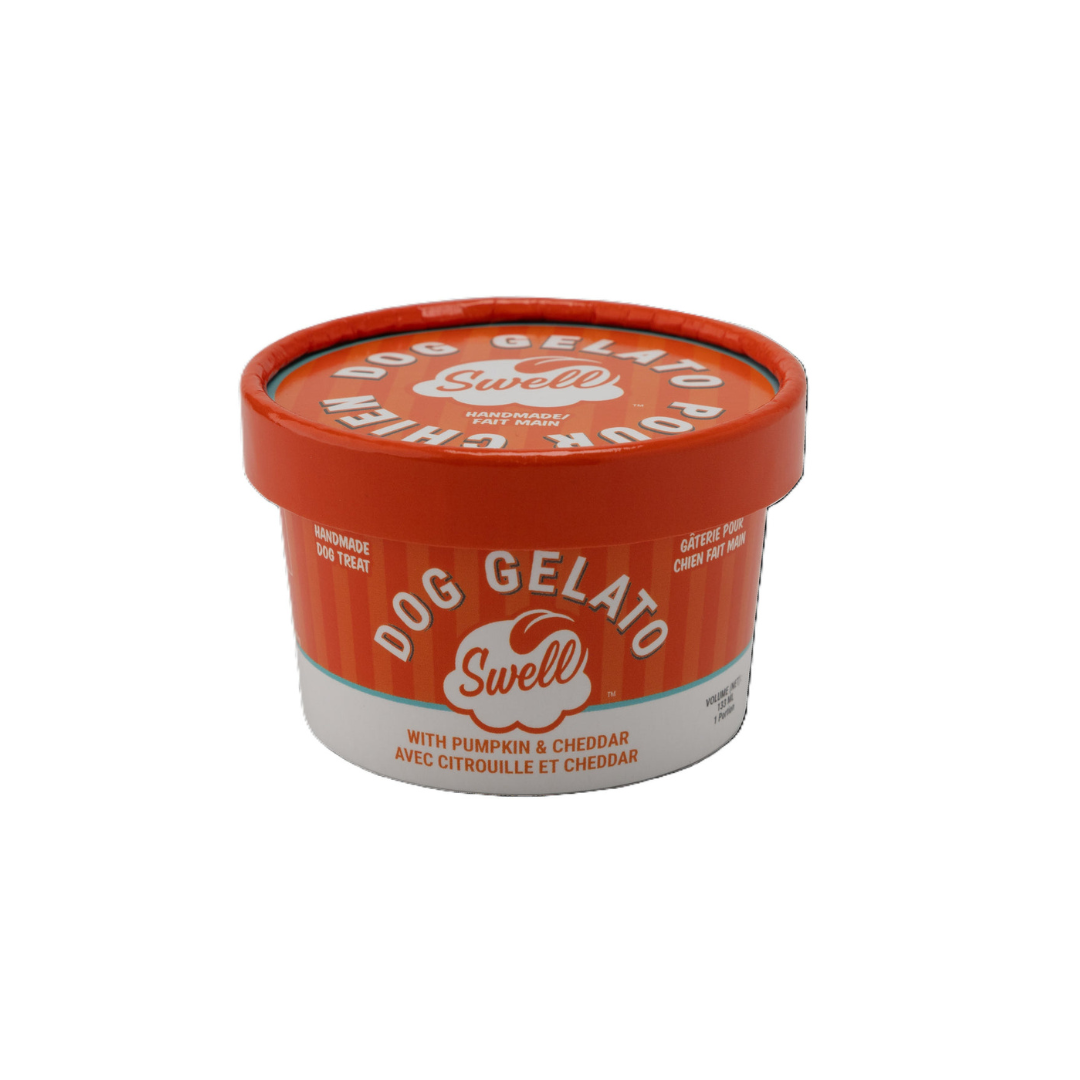Swell Frozen Dog Treats - Pumpkin Cheddar