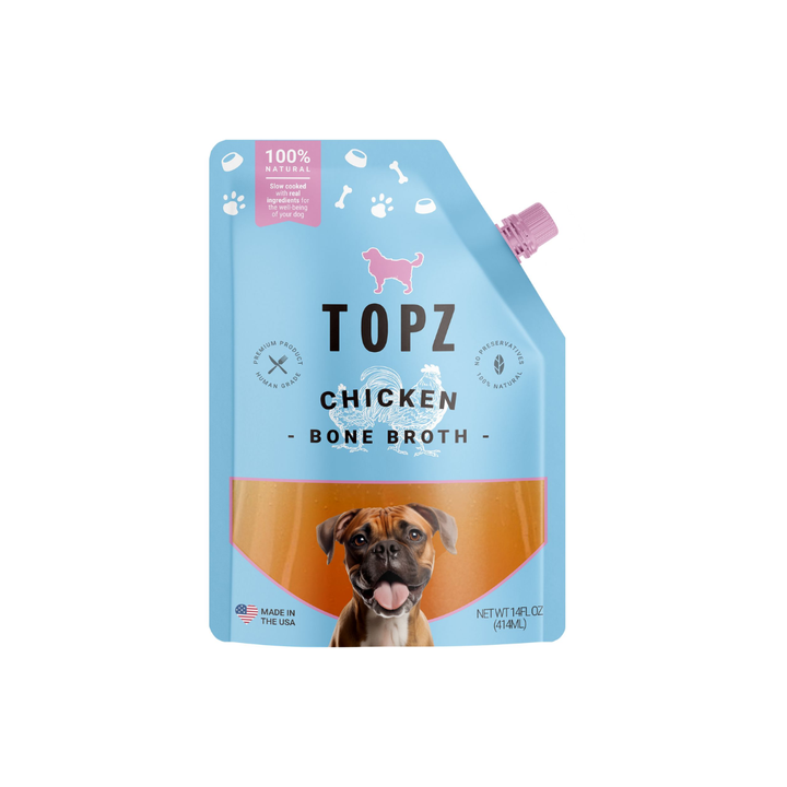 TOPZ Dog Toppers & Mix-Ins - Chicken Bone Broth
