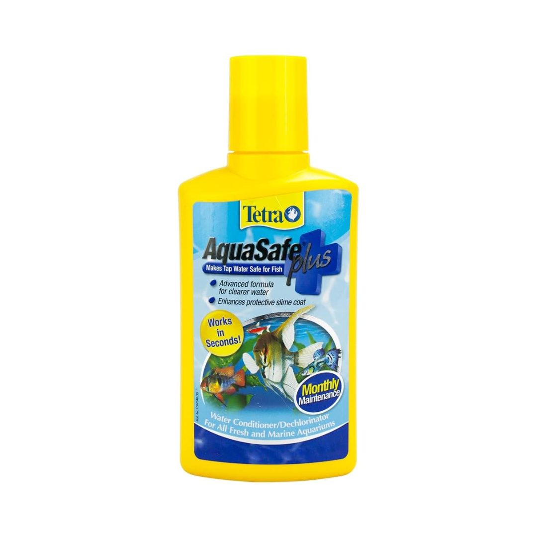 Tetra Fish Supplies - AquaSafe Plus Water Conditioner & Dechlorinator