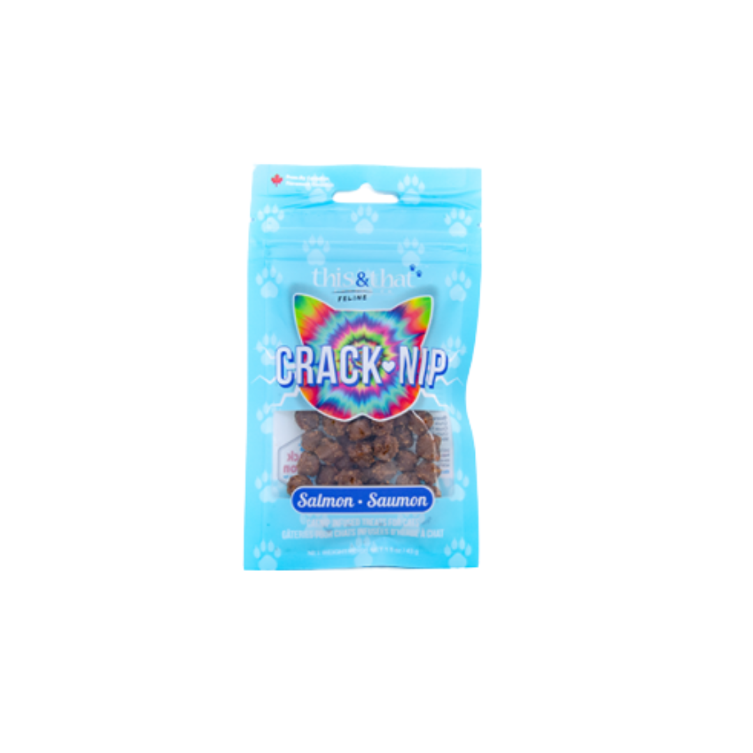This & That Cat Treats - Snack Station Crack-Nip Salmon