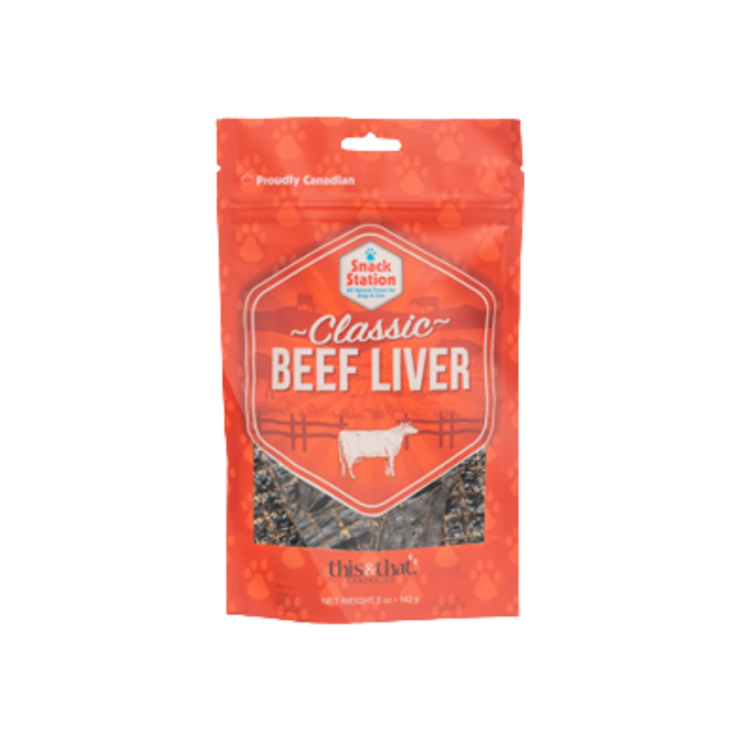 This & That Dog Treats - Snack Station Snack Station Beef Liver