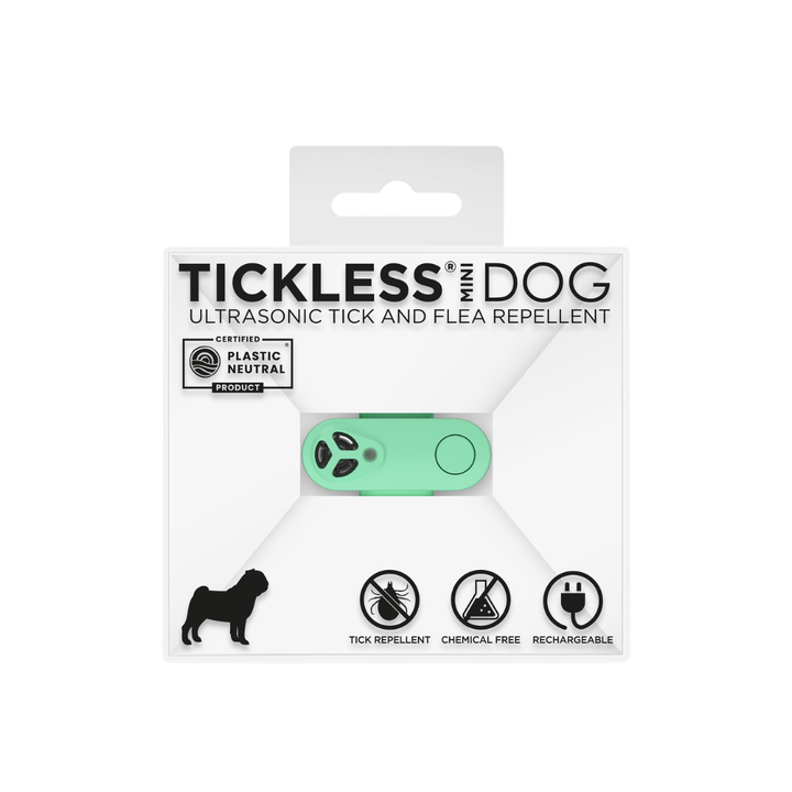 Tickless Pet Dog Grooming Supplies - Mini Ultrasonic Tick and Flea Repeller