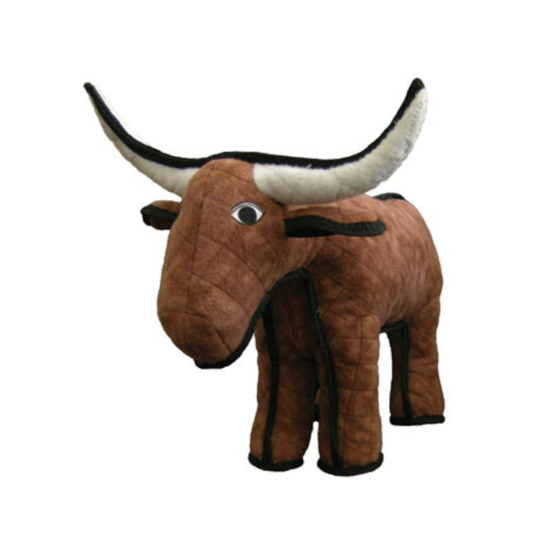 Tuffy Dog Toys - Barnyard Bull Bevo