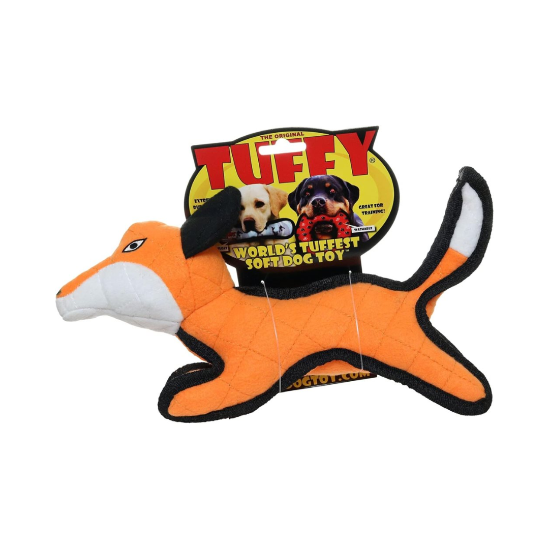 Tuffy Dog Toys - Zoo Series Fox