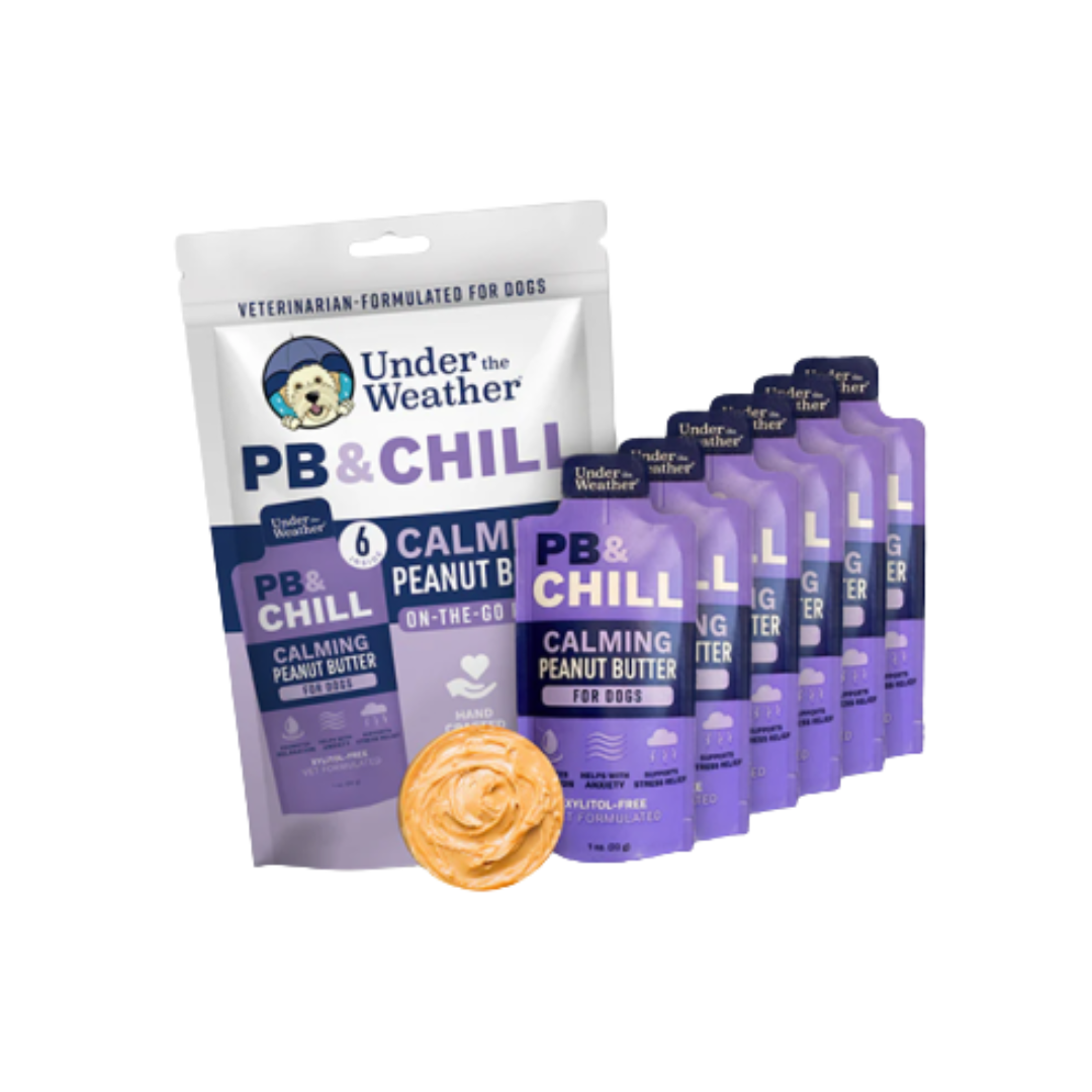 Under the Weather Dog Treats - PB & Chill Calming Peanut Butter